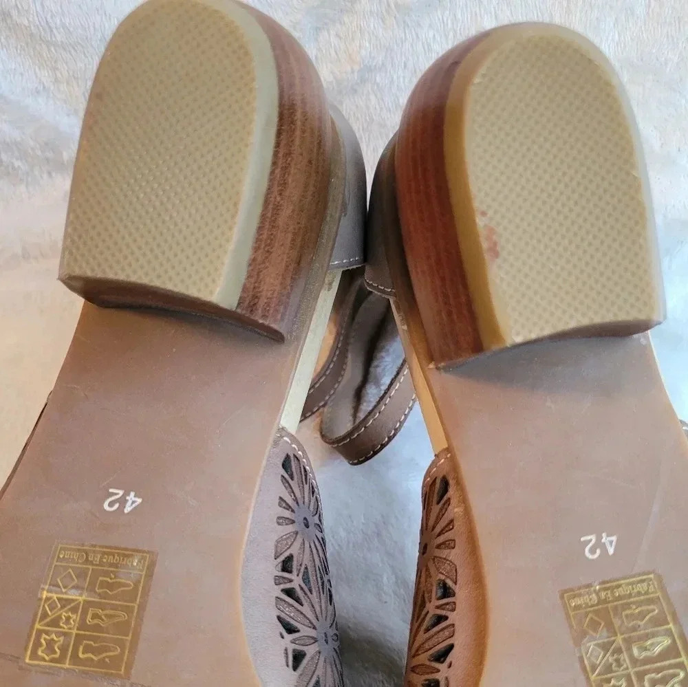 L'ARTISTE BY SPRING STEP Pauletta grey leather ankle BOHO Artsy shoes Sz 10 - Picture 10 of 12